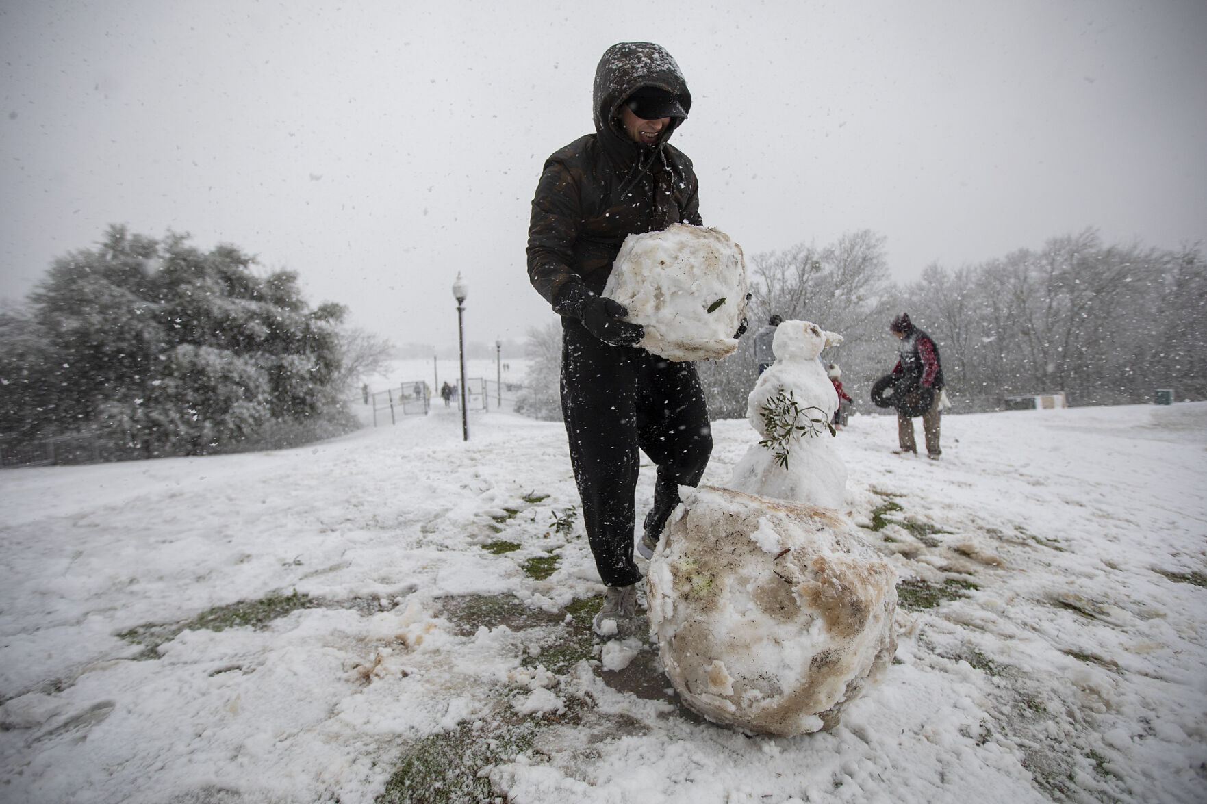 Snowfall in B-CS